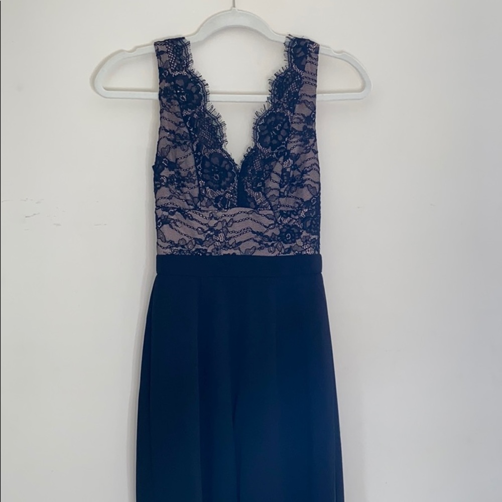 Black Lacey Jumpsuit